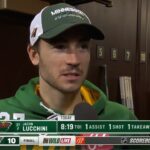 Jacob Lucchini PostGame Interview | Vancouver Canucks vs  Minnesota Wild