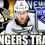 THE RANGERS AND PENGUINS TRADE WE'VE ALL BEEN WAITING FOR: CHAD RUHWEDEL TO NEW YORK