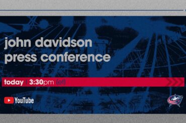 John Davidson Trade Deadline Press Conference | (03/09/24)
