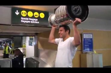 NH: Milan Lucic Brings Stanley Cup to Vancouver