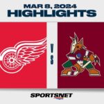 NHL Highlights | Coyotes vs. Red Wings - March 8, 2024