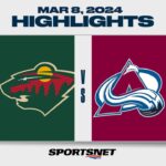 NHL Highlights | Wild vs. Avalanche - March 8, 2024