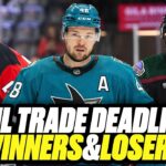 NHL Trade Deadline Winners & Losers