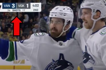 This Canucks team is TERRIFYING when they're like this...