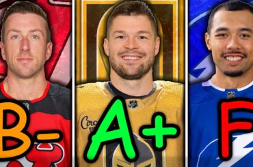GRADING EVERY TEAM'S 2024 NHL TRADE DEADLINE…