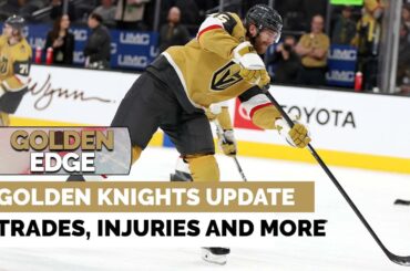 Golden Knights update: McCrimmon on the team's trades, injuries