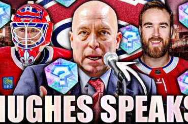 KENT HUGHES SPEAKS OUT ABOUT THE NHL TRADE DEADLINE (Montreal Canadiens News & Trade Rumours)