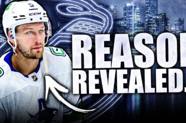 WE NOW KNOW THE REASON THE CANUCKS COULDN'T MAKE ANY TRADES… (Vancouver Updates, Tucker Poolman)