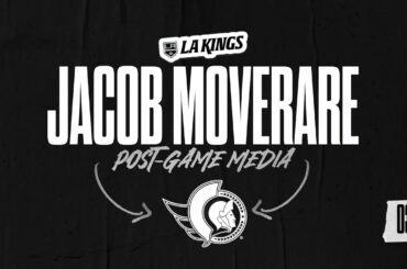 Defenseman Jacob Moverare | 03.07.24 LA Kings Win in Overtime over Ottawa Senators | Postgame Media