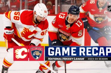 Flames @ Panthers 3/9 | NHL Highlights 2024
