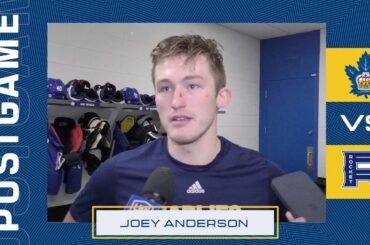Joey Anderson Post Game | Toronto Marlies at Laval Rocket | October 27, 2021