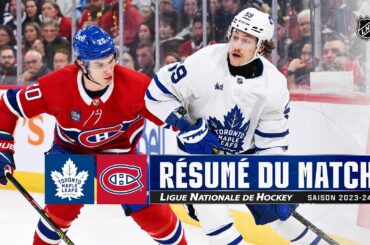 Maple Leafs vs Canadiens | Faits saillants 9/3/24
