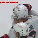 Artem Zub scores goal against Lukas Dostal / 6.03.2024