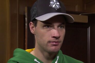 Declan Chisholm spoke about emotional moment after scoring his first NHL goal