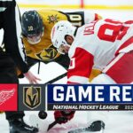Red Wings @ Golden Knights 3/9 | NHL Highlights 2024