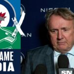 LIVE: Postgame vs. Canucks | March 9, 2024