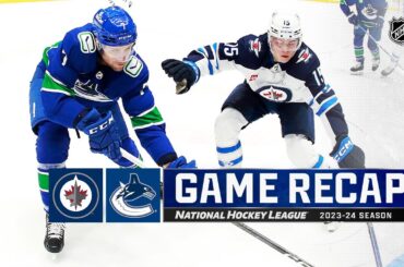 Jets @ Canucks 3/9 | NHL Highlights 2024