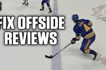 The NHL Needs to Fix Offside Reviews | Buffalo Sabres Owen Power OT Goal Called Back Against Oilers