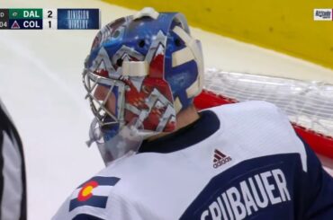 Philipp Grubauer MADE 4 SAVES IN A ROW/NHL SEASON, 2019