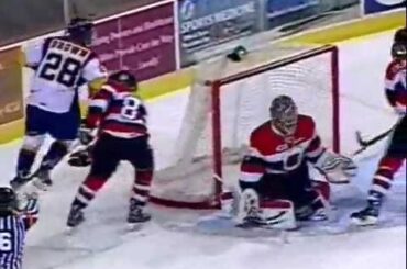 Adam Pelech assist vs Ottawa 67s (Conner Brown Goal) 12-07-12