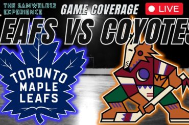 Toronto Maple Leafs vs Arizona Coyotes LIVE STREAM NHL Game Audio | Leafs Live Gamecast