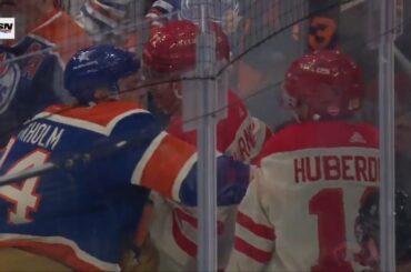 Flames & Oilers "Battle of Alberta"  tempers boil over