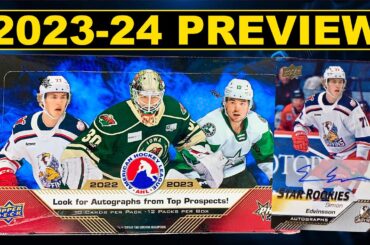 Connor Bedard Rookie Crop Preview - 2022-23 Upper Deck AHL Hockey Hobby Box Break