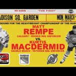 NJ Devils vs. NY Rangers Heavyweight FIGHT Preview: Rempe vs. MacDermid REVENGE WILL BE HAD!