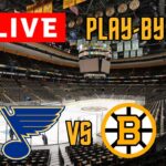 LIVE: St. Louis Blues VS Boston Bruins Scoreboard/Commentary!
