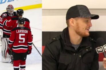 Cory Schneider learns about pork roll, talks Adam Henrique's style, hats & more