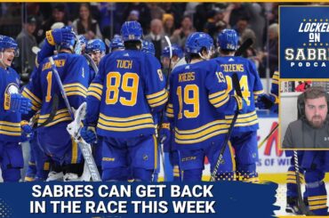 The Sabres can get back in the playoff race this week