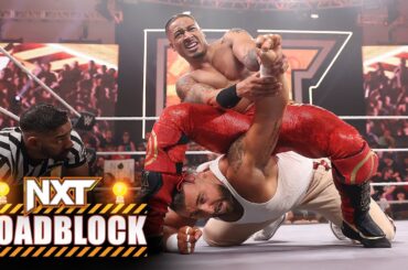 FULL MATCH – Tony D’Angelo vs. Carmelo Hayes — No. 1 Contender’s Match: NXT Roadblock 2024