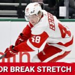 Detroit's next 6 games will be make or break for the season | Berggren is here -- But for how long?