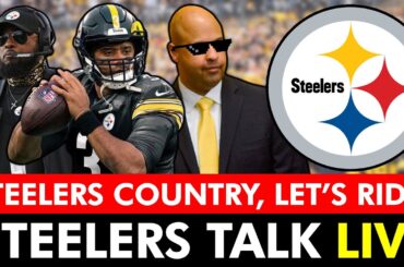 Steelers Talk LIVE: Russell Wilson SIGNING With The Pittsburgh Steelers! | A New Era Begins!