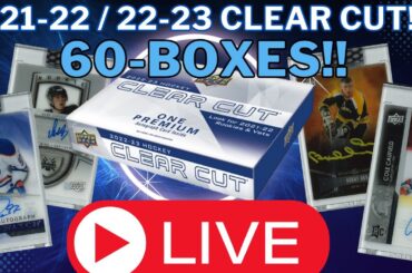 22-23 Upper Deck Clear Cut 30 Box Case WB #130
