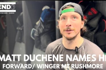 Matt Duchene mentions Sidney Crosby in his NHL HOCKEY MT Rushmore for forwards / wingers