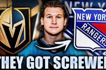 THE VEGAS GOLDEN KNIGHTS SCREWED OVER THE NEW YORK RANGERS AT THE TRADE DEADLINE… (Alex Barabanov)
