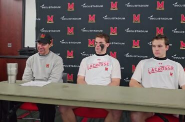 John Tillman post-game Maryland Lacrosse v Brown