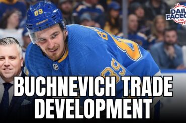 TRADE News Update : Pavel Buchnevich | Daily Faceoff Live