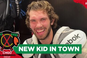 Landon Slaggert on his whirlwind week from Notre Dame to the Chicago Blackhawks | CHGO Blackhawks