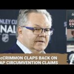 McCrimmon claps back at cap circumvention claims / Kraken preview / Locks and predictions
