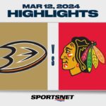 NHL Highlights | Ducks vs. Blackhawks  - March 12, 2024