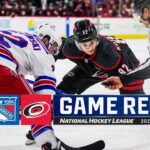 Rangers @ Hurricanes 3/12 | NHL Highlights 2024