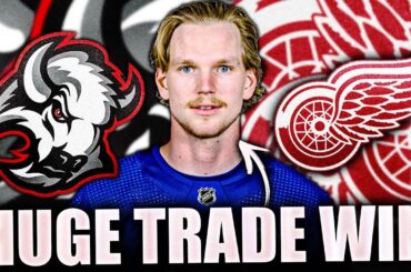 THIS TRADE IS ALREADY A HUGE WIN FOR THE BUFFALO SABRES (BOWEN BYRAM DOMINATES VS DETROIT RED WINGS)