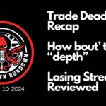 RED WINGS TRADE DEADLINE RECAP | THE TEAMS "DEPTH" | THE LOSING STREAK REVIEWED
