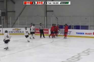 Samuel Poulin 2G & Josh Williams 2A vs Team White | Jul 30 2018 | U18 Canada Selection Camp