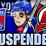 THE NHL BRINGS THE HAMMER DOWN ON MATT REMPE: HUGE SUSPENSION FOR NEW YORK RANGERS ROOKIE