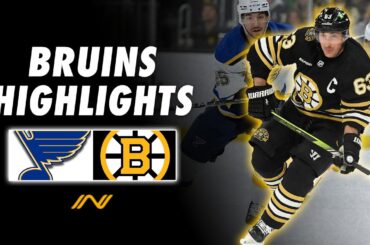 Bruins Highlights: Best of Boston's Final Regular Season Matchup Against the St. Louis Blues