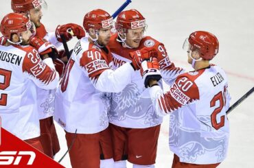 Lars Eller records 4 points, Denmark beats Great Britain 9-0