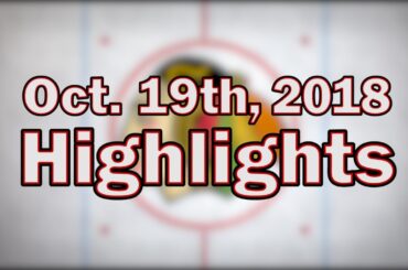 Oct. 19th, 2018 Highlights